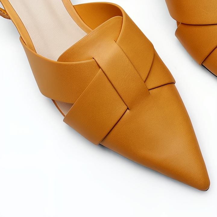 Lia Low Heeled Sandals - London Lake