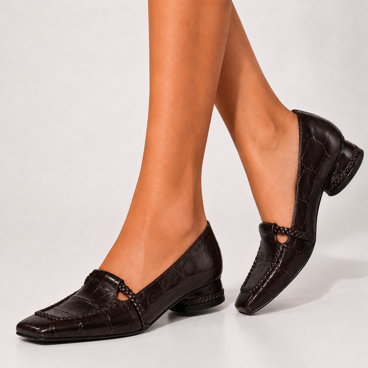 Danielle Leather Loafers