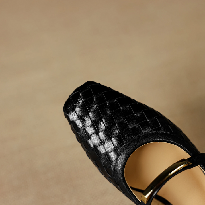 Ergane Woven Mary Janes - London Lake