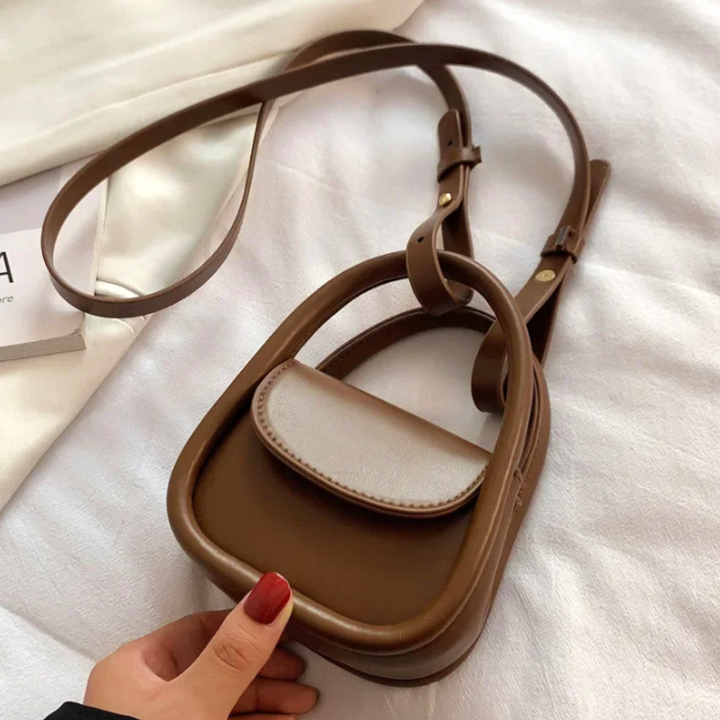 Alba Petite Faux Leather Crossbody Bag - London Lake