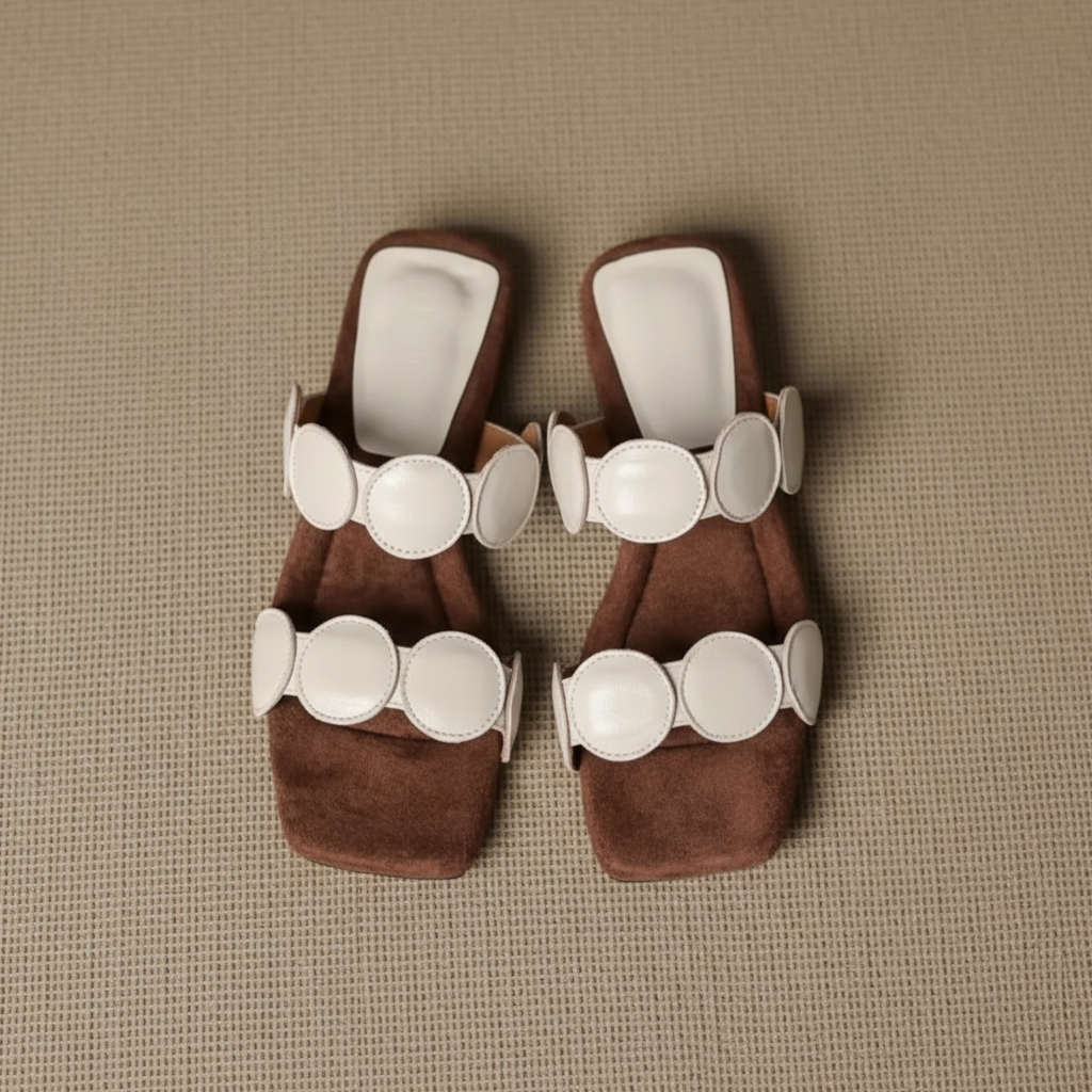 Capri Disc Sandals - London Lake