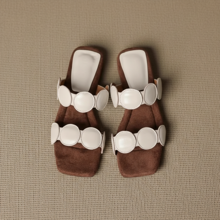 Capri Disc Sandals - London Lake