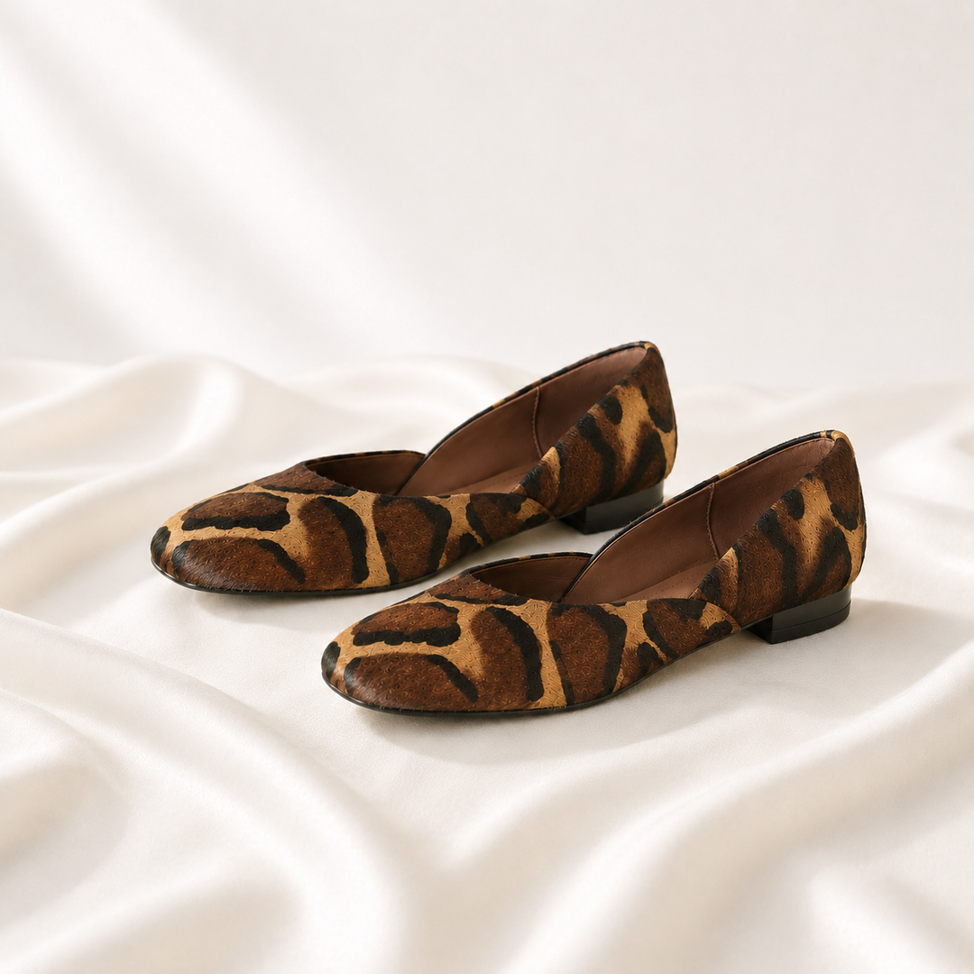 Freya Ballet Flats - London Lake