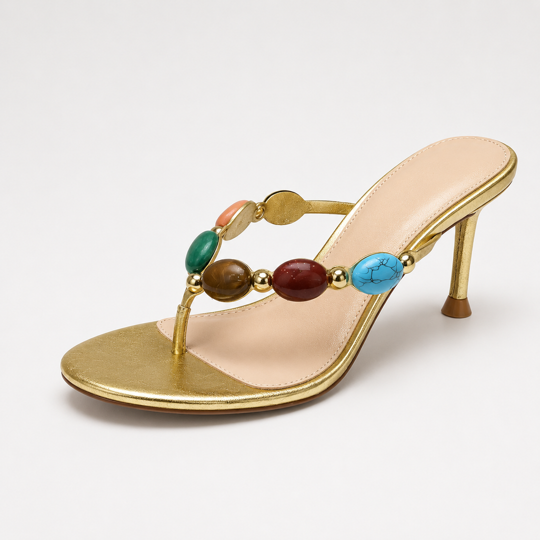 Gemma Beaded Sandals