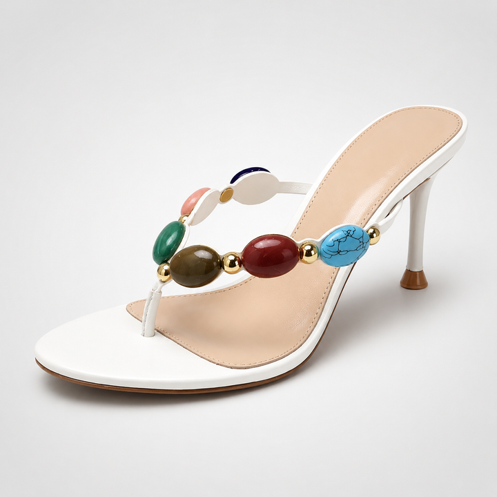 Gemma Beaded Sandals