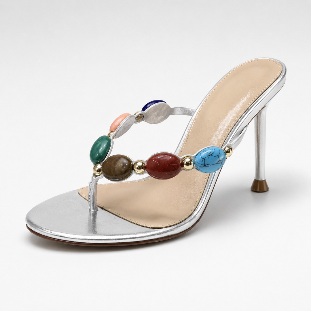 Gemma Beaded Sandals