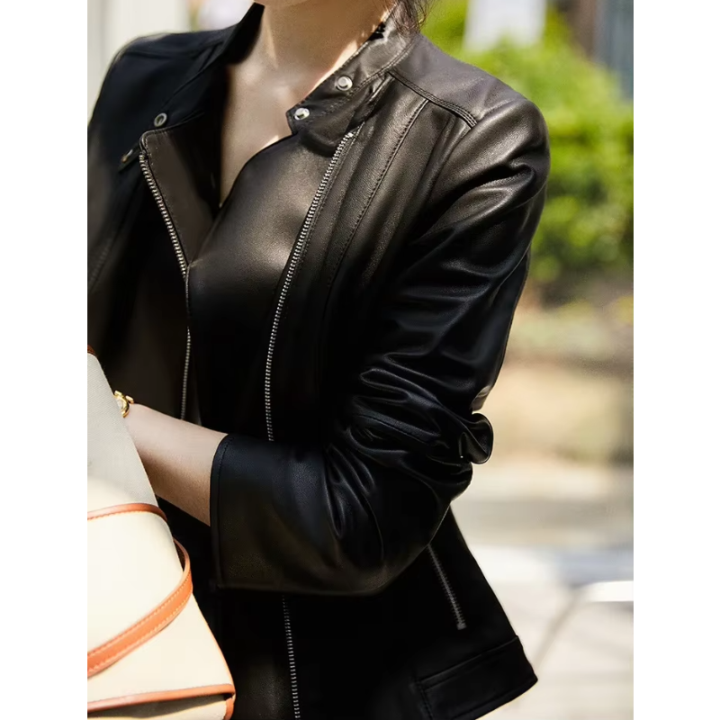 Swift Genuine Leather Jacket - London Lake