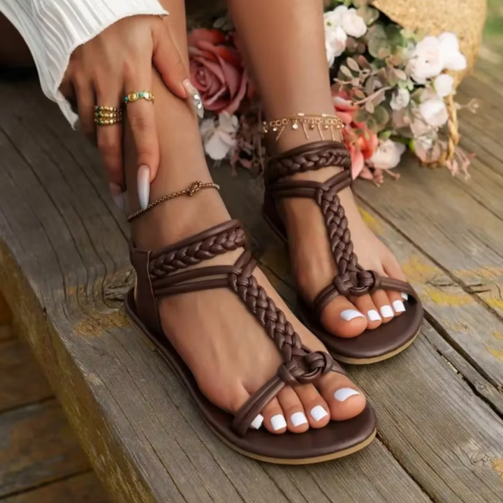 Solara Braid Sandals - London Lake