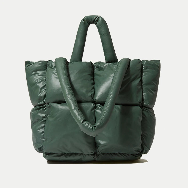 Summit Puffer Tote - London Lake