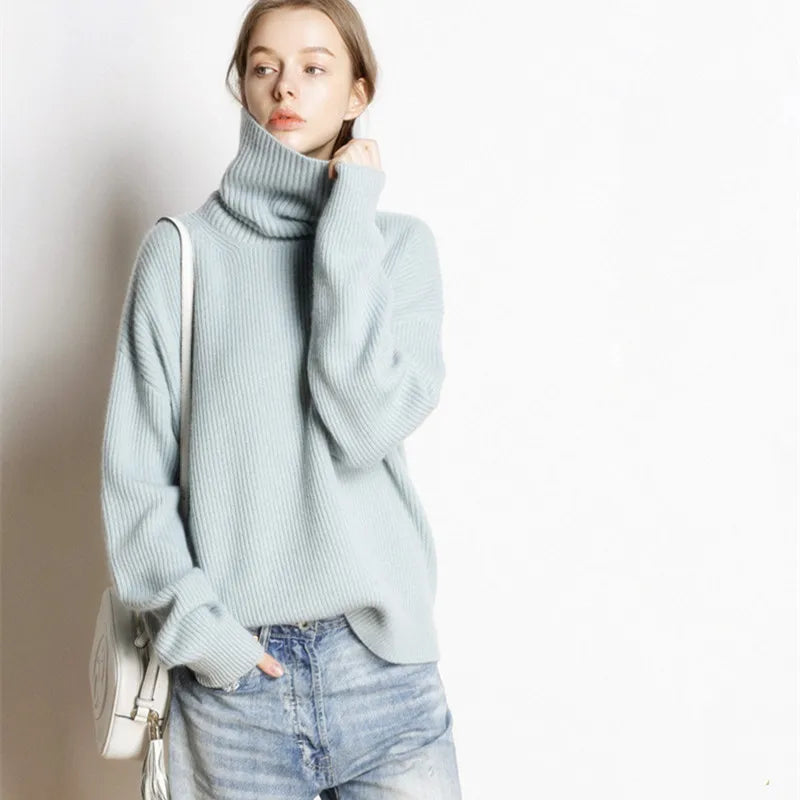 Nordelle Cashmere Sweater - London Lake