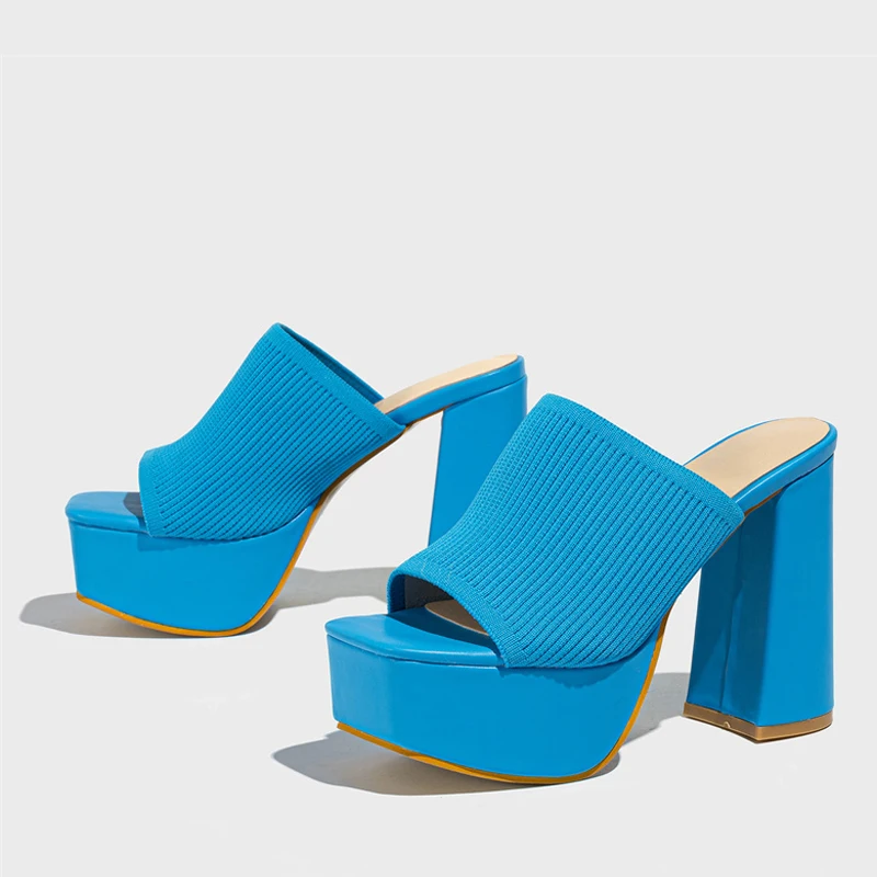 Helena Platform Sandal - London Lake
