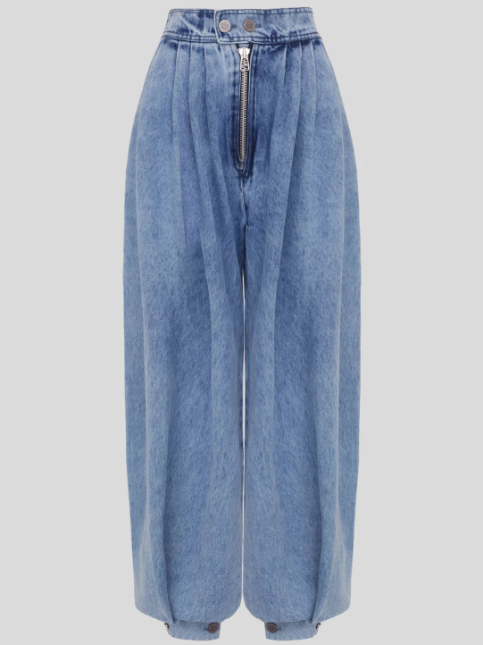 High Waist Balloon Jeans - London Lake