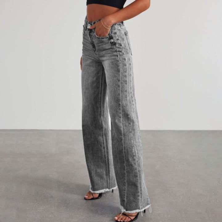 Idol High Rise Straight Jeans - London Lake