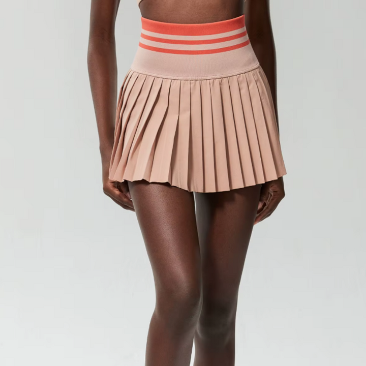 Match Point Pleated Skirt - London Lake