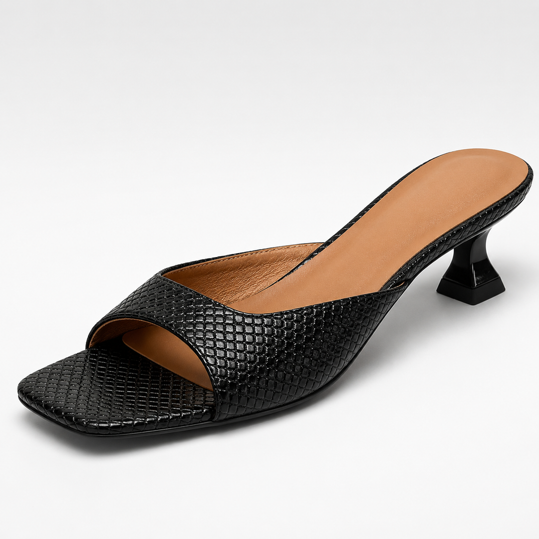 Lisette Embossed Heels