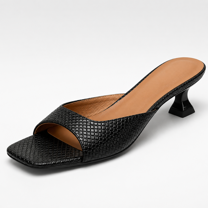 Lisette Embossed Heels