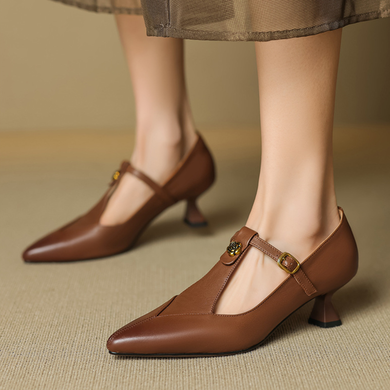 Clara Rosé Heels - London Lake