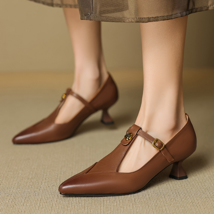 Clara Rosé Heels - London Lake