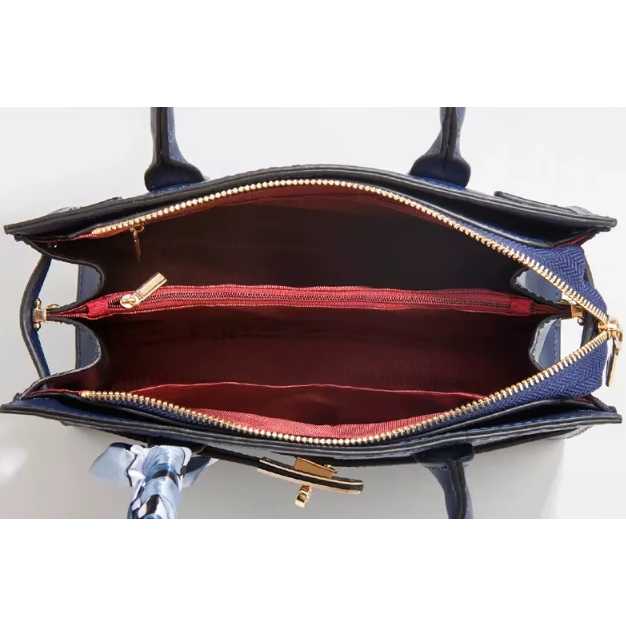 Astoria Leather Handbag - London Lake