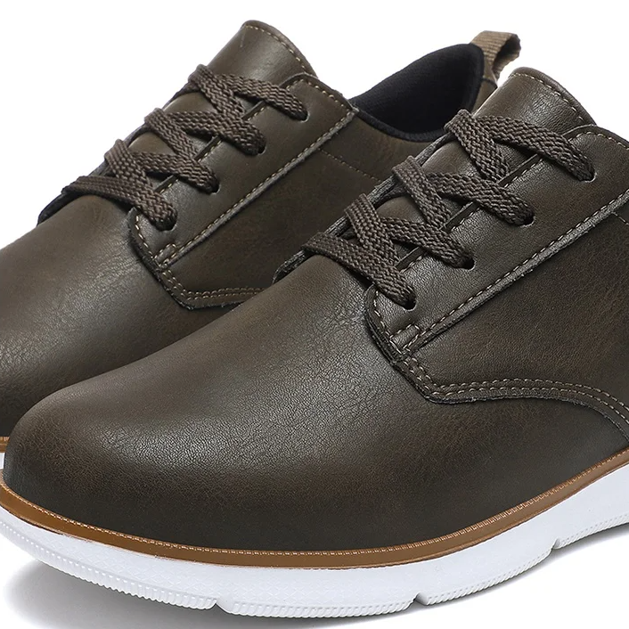 Mason Leather Sneakers - London Lake