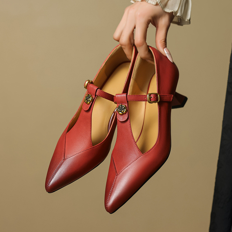 Clara Rosé Heels - London Lake