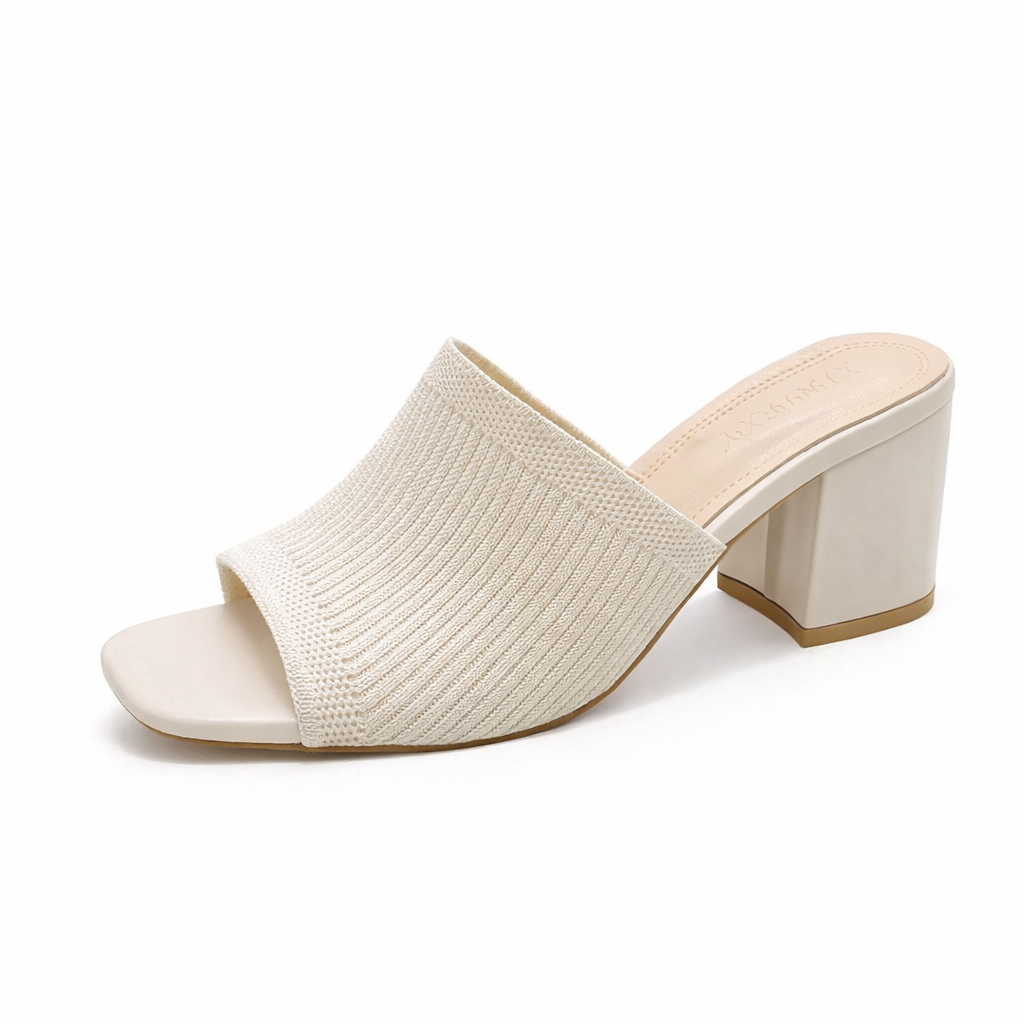 Helena Block Heel Sandals - London Lake