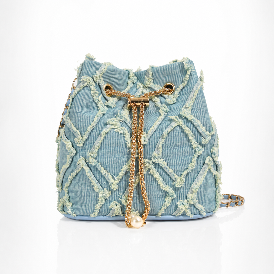Dolly Denim Bucket Bag