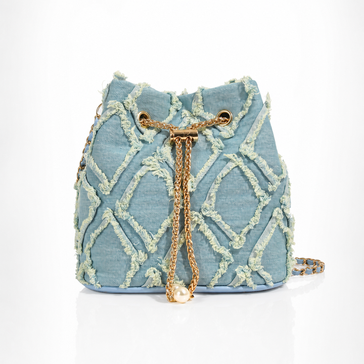 Dolly Denim Bucket Bag