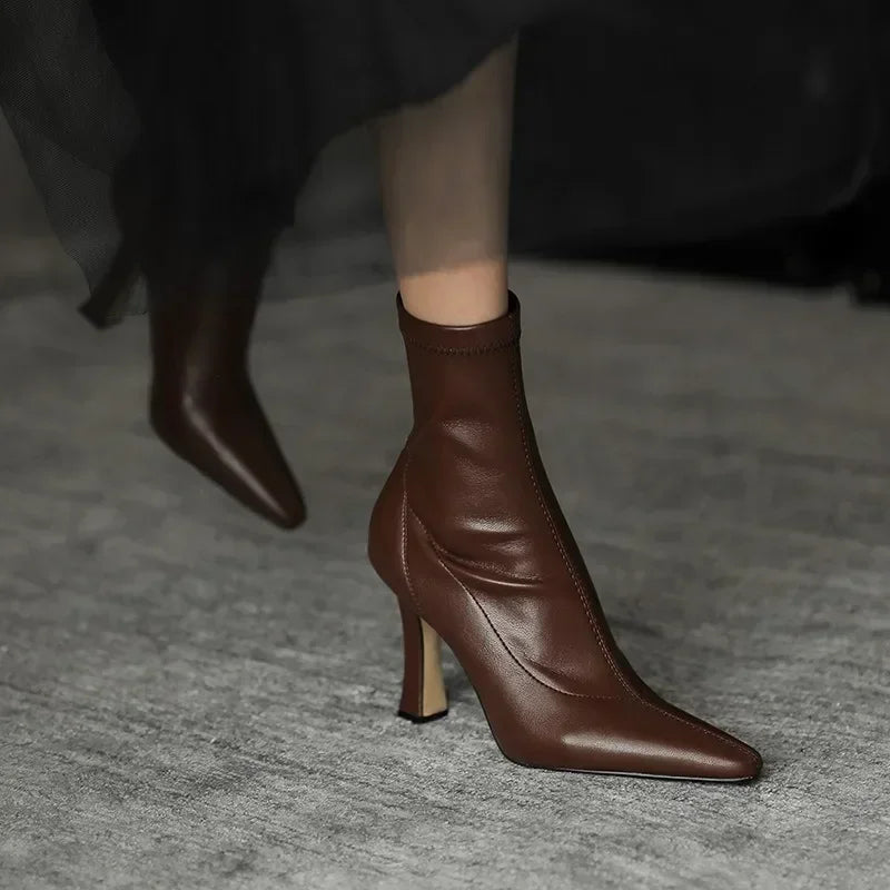 Mara Ankle Boots - London Lake