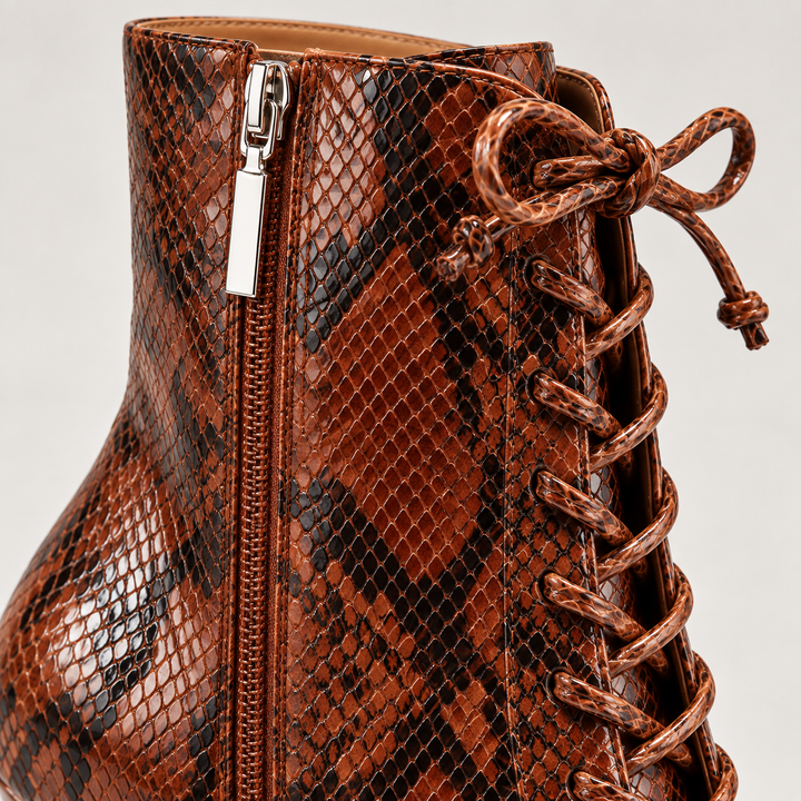 Mara Lace-Up Stiletto Boots
