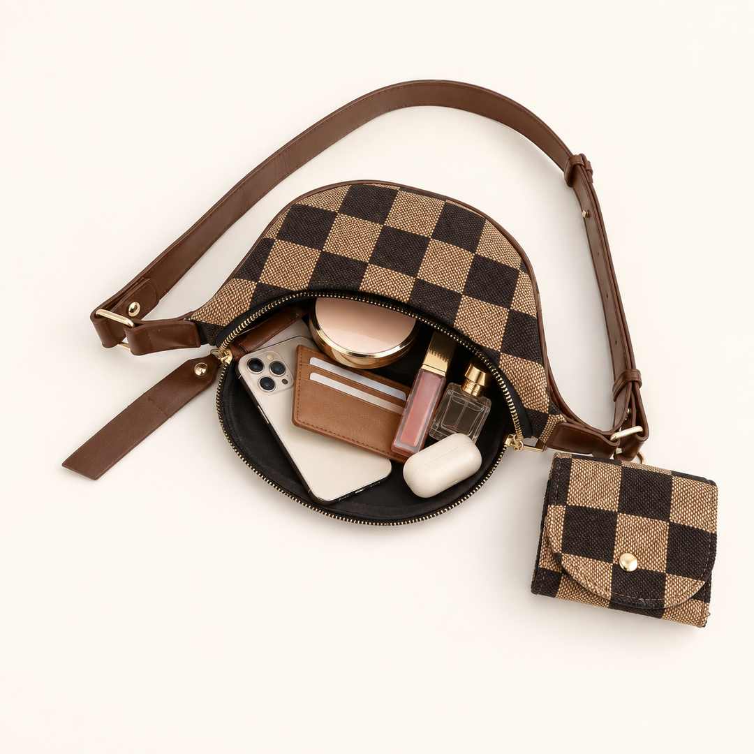 Marlene Checkered Bag