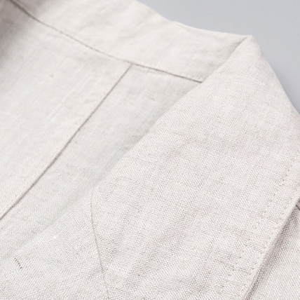 Hampton Linen Blazer - London Lake