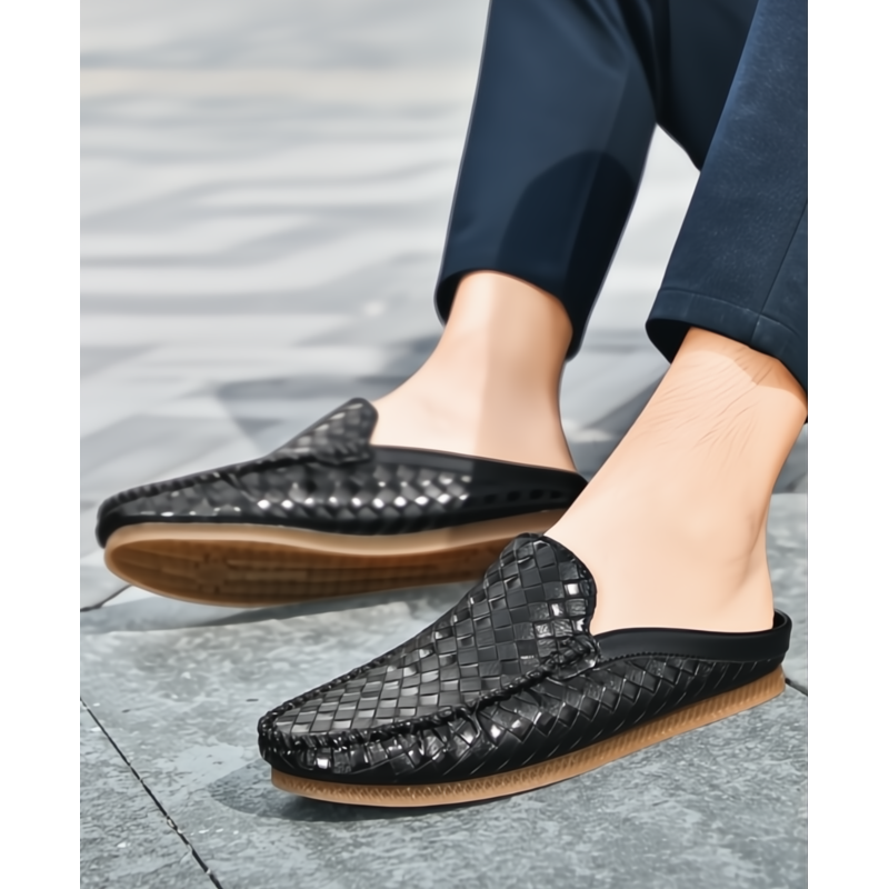 Aldo Leather Slides - London Lake