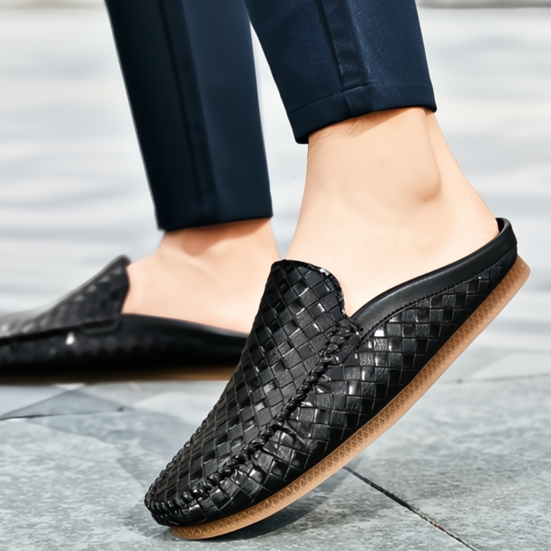 Aldo Leather Slides - London Lake