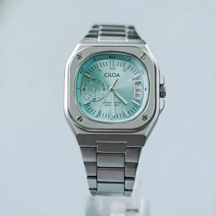 Ion Drift Stainless Steel Watch - London Lake