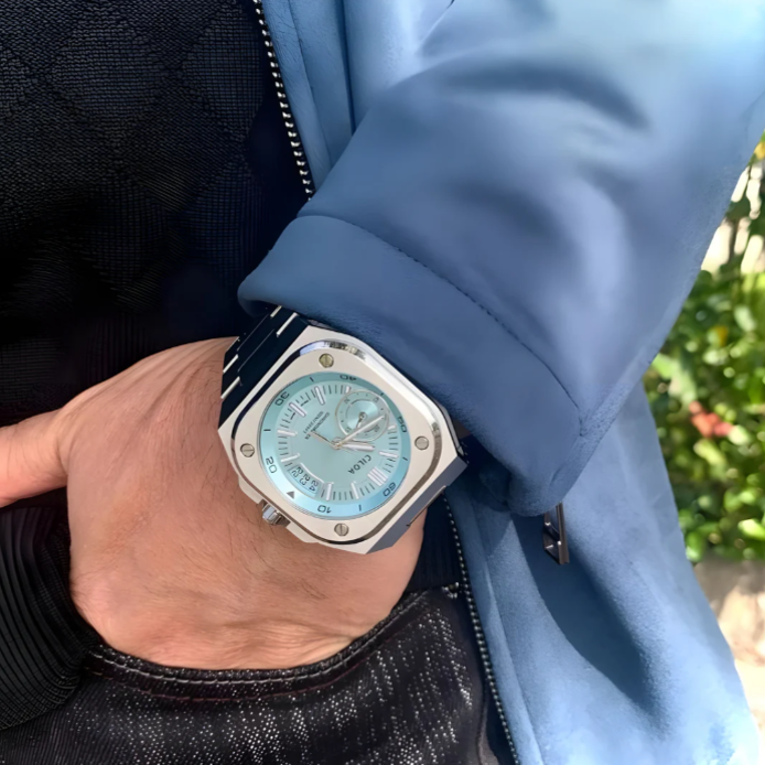 Ion Drift Stainless Steel Watch - London Lake