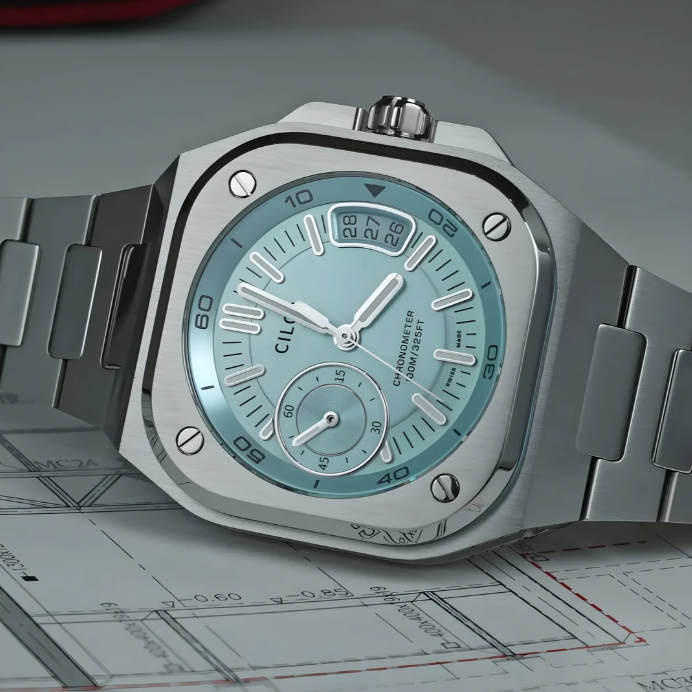 Ion Drift Stainless Steel Watch - London Lake