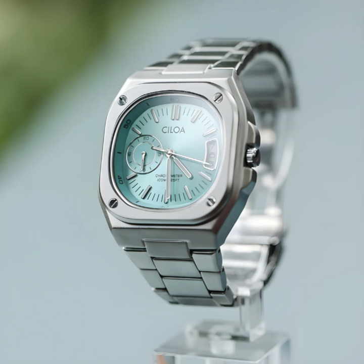 Ion Drift Stainless Steel Watch - London Lake