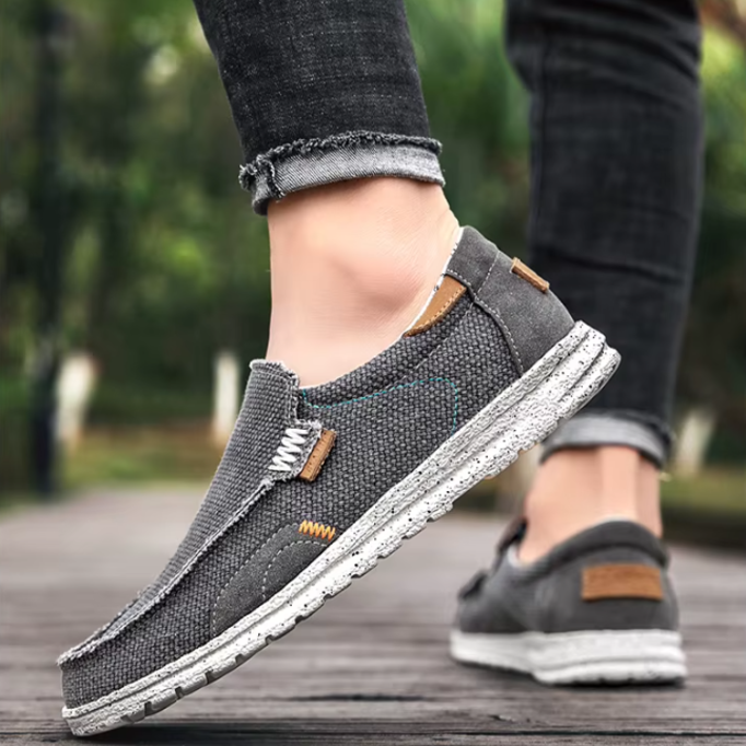 Riverbend Canvas Loafers - London Lake