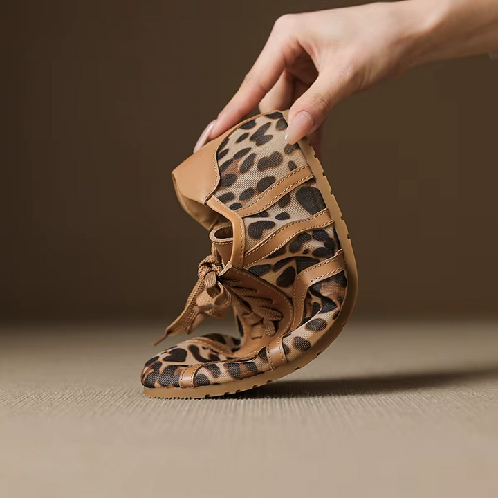 Leopard Mesh Sneakers - London Lake