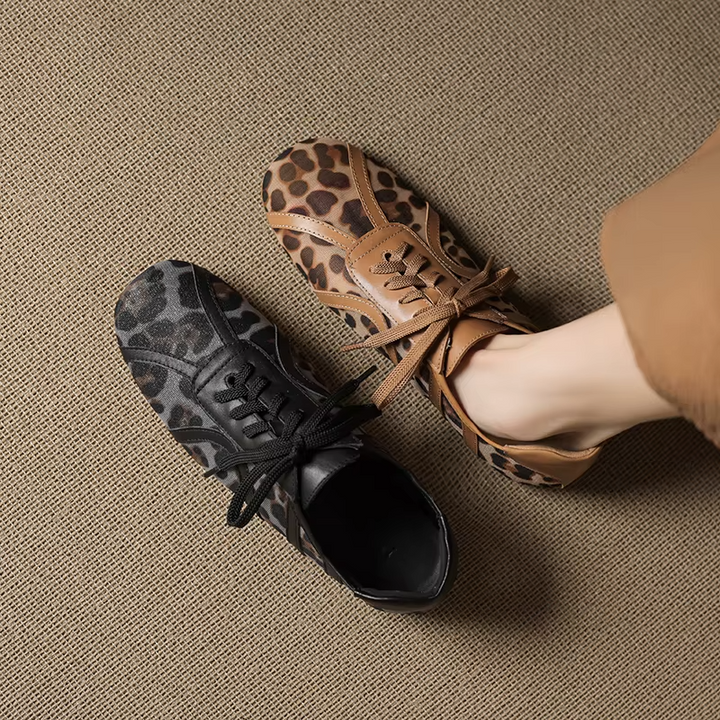 Leopard Mesh Sneakers - London Lake