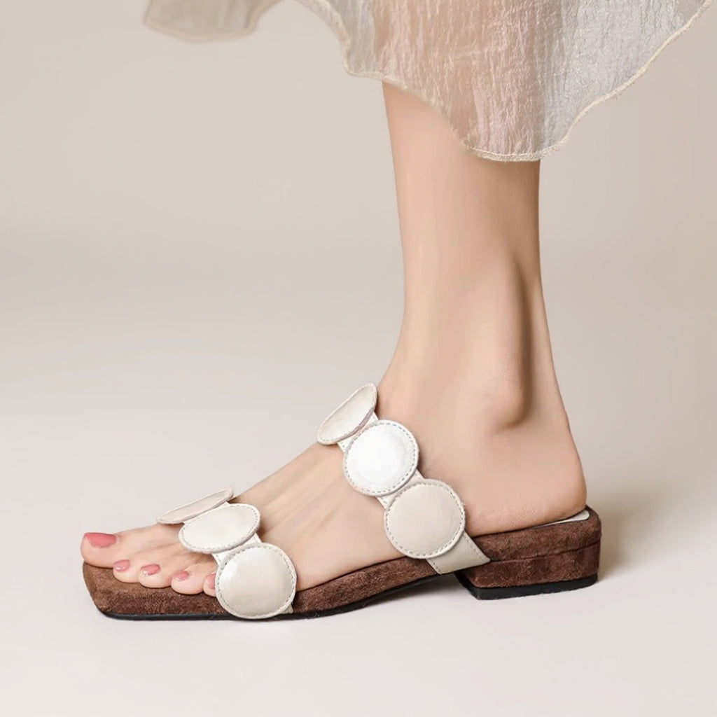 Capri Disc Sandals - London Lake