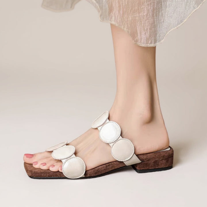 Capri Disc Sandals - London Lake