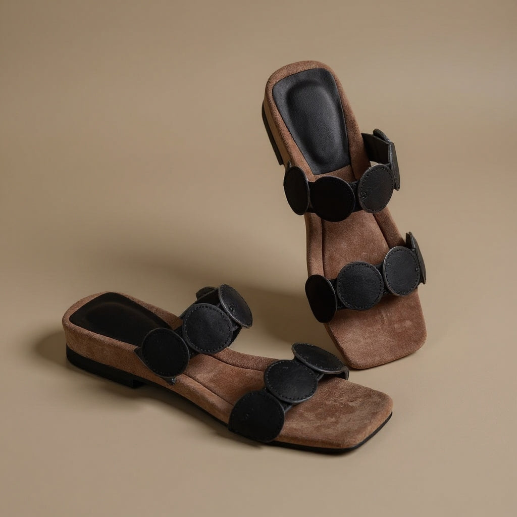 Capri Disc Sandals - London Lake