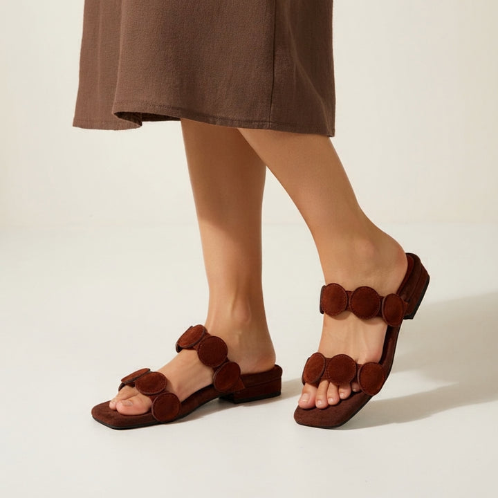 Capri Disc Sandals - London Lake