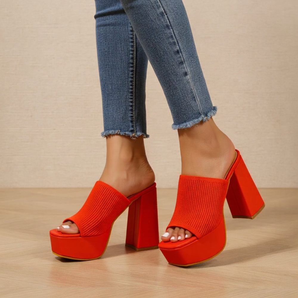 Helena Platform Sandal - London Lake