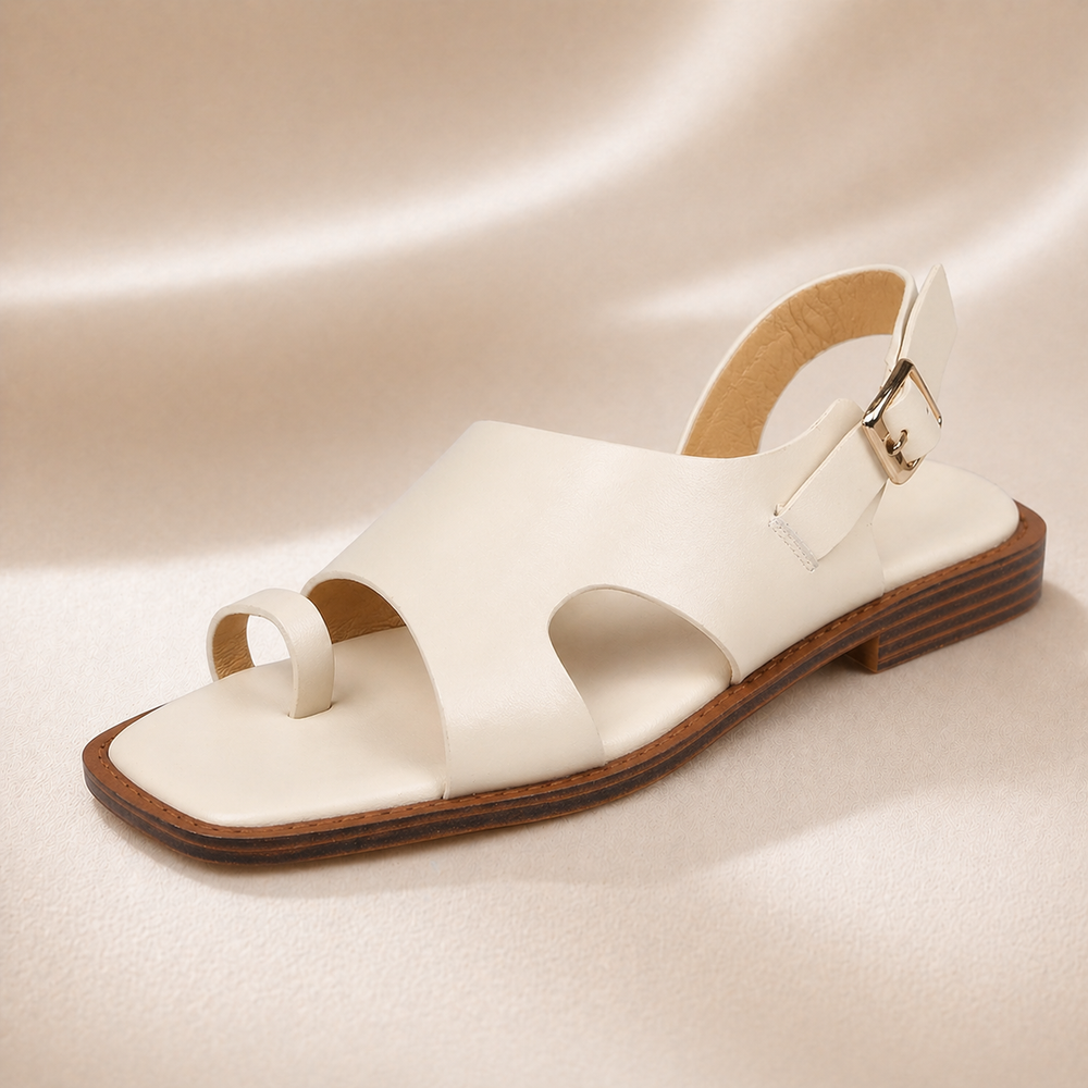 Mila Genuine Leather Sandals - London Lake