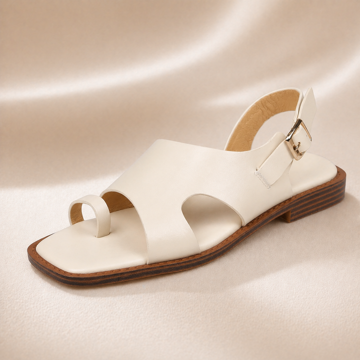 Mila Genuine Leather Sandals - London Lake