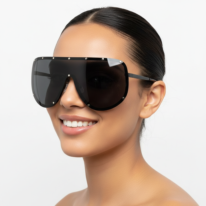 Alessa Visor Sunglasses - London Lake