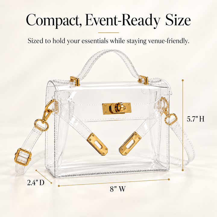 Mona Clear Satchel